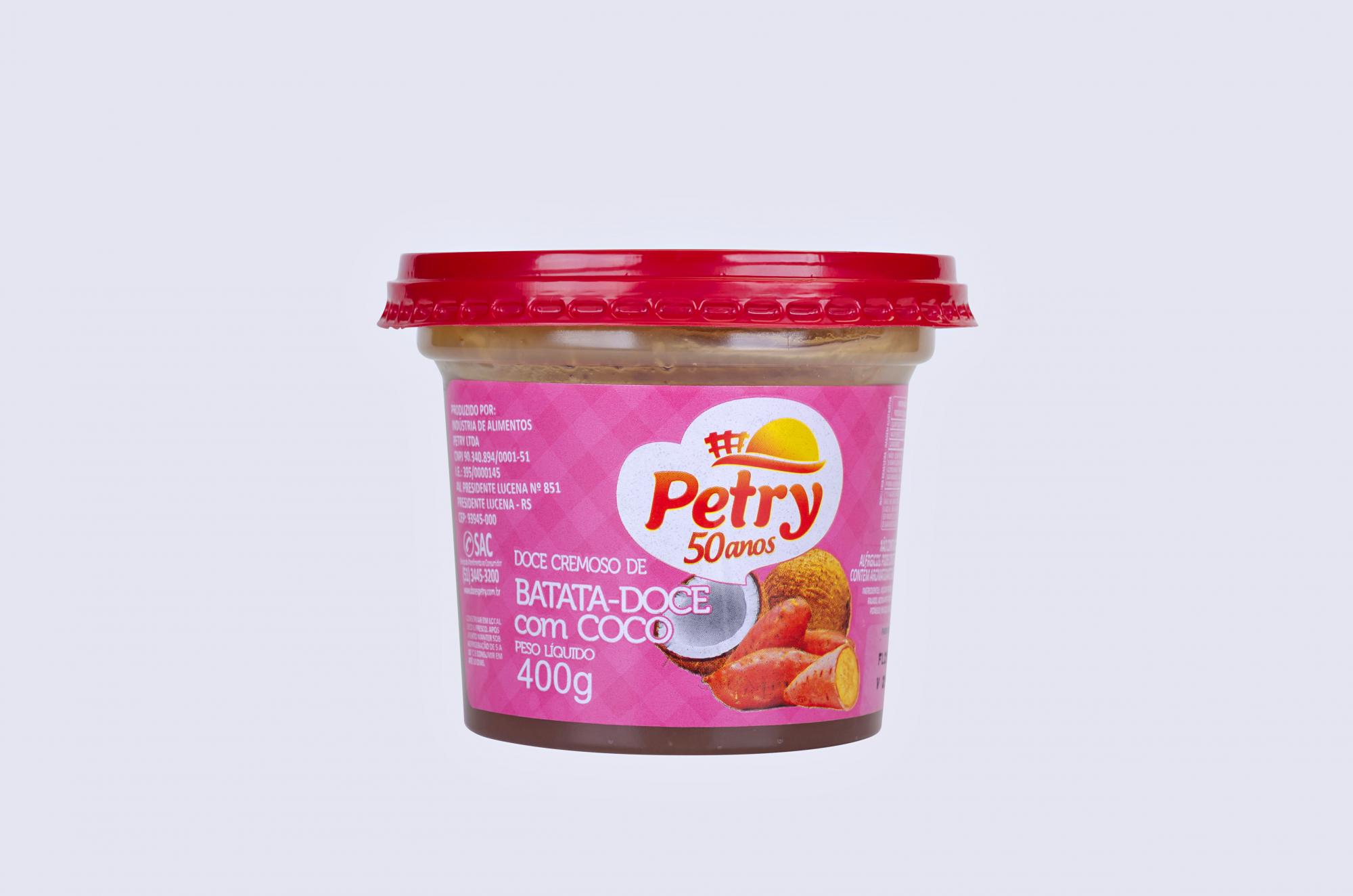 imagem de Doce de batata doce com coco Petry 400g