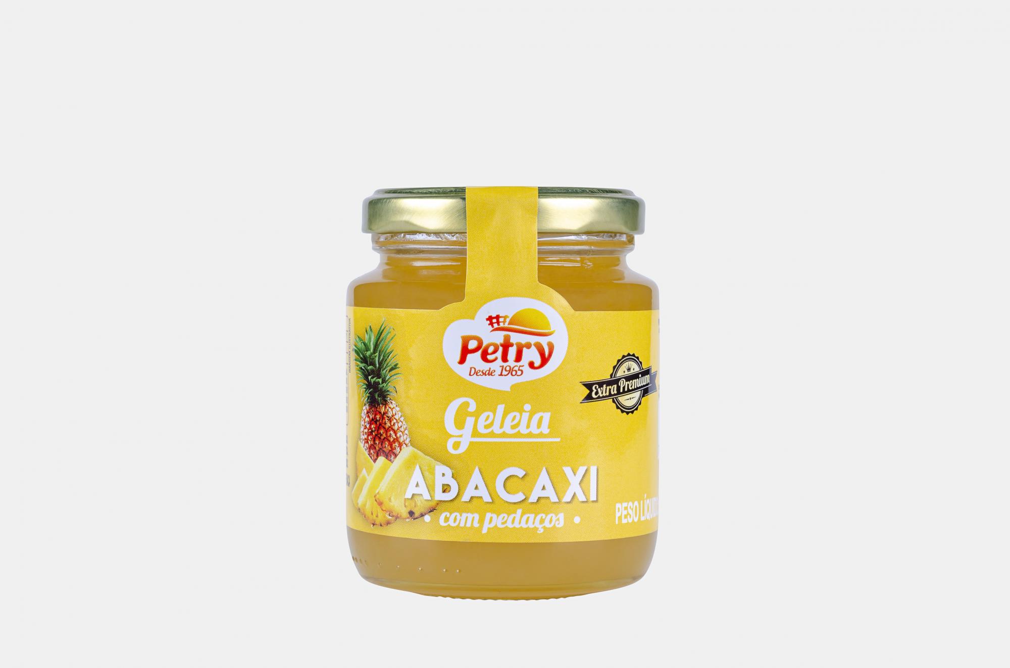 Geleia de abacaxi com pedaços Petry 265g
