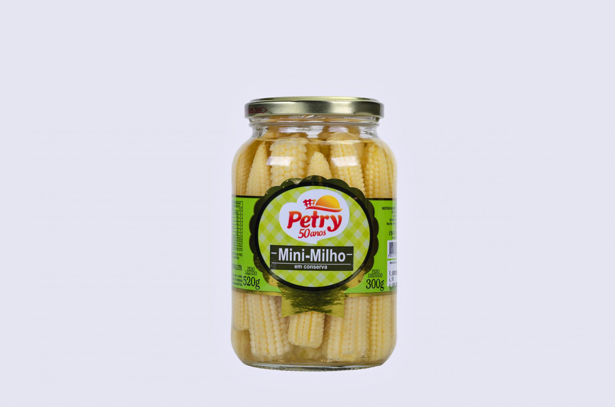 Mini milho em conserva Petry 300g
