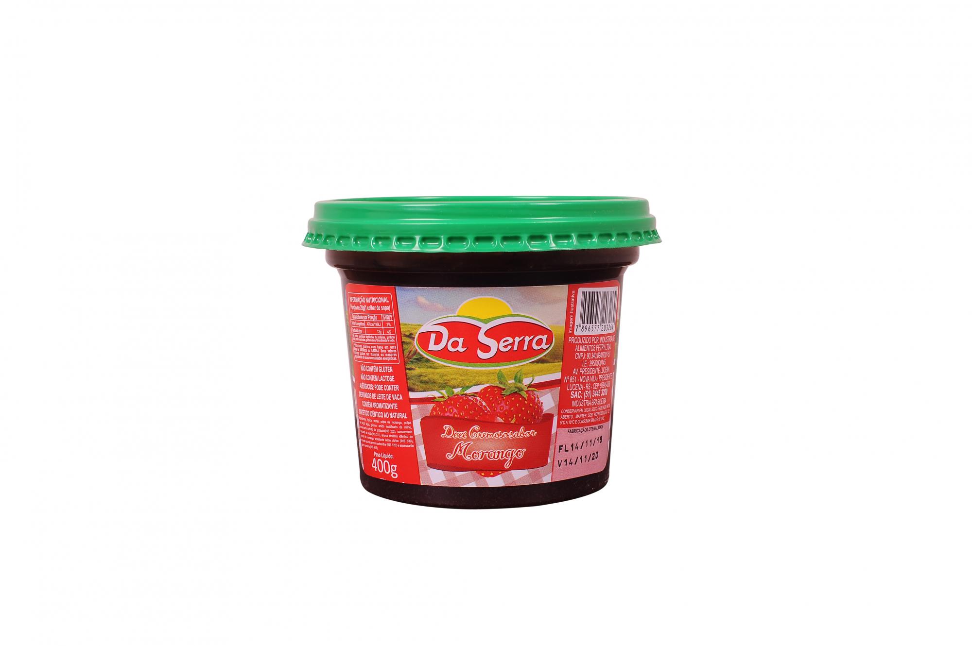 Doce de morango Da Serra 400g