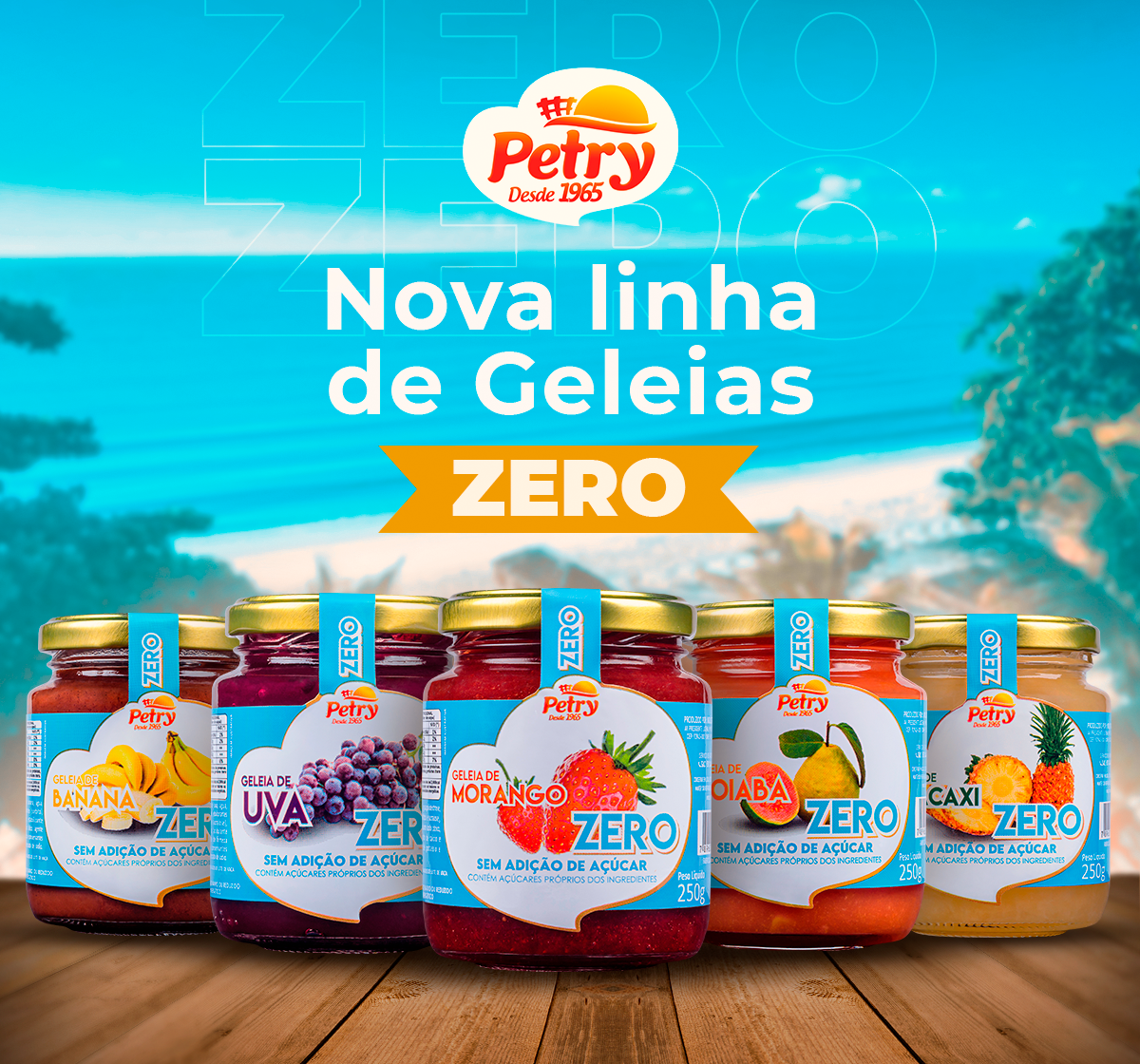 iLançamento: nova linha de geleias zero açúcar