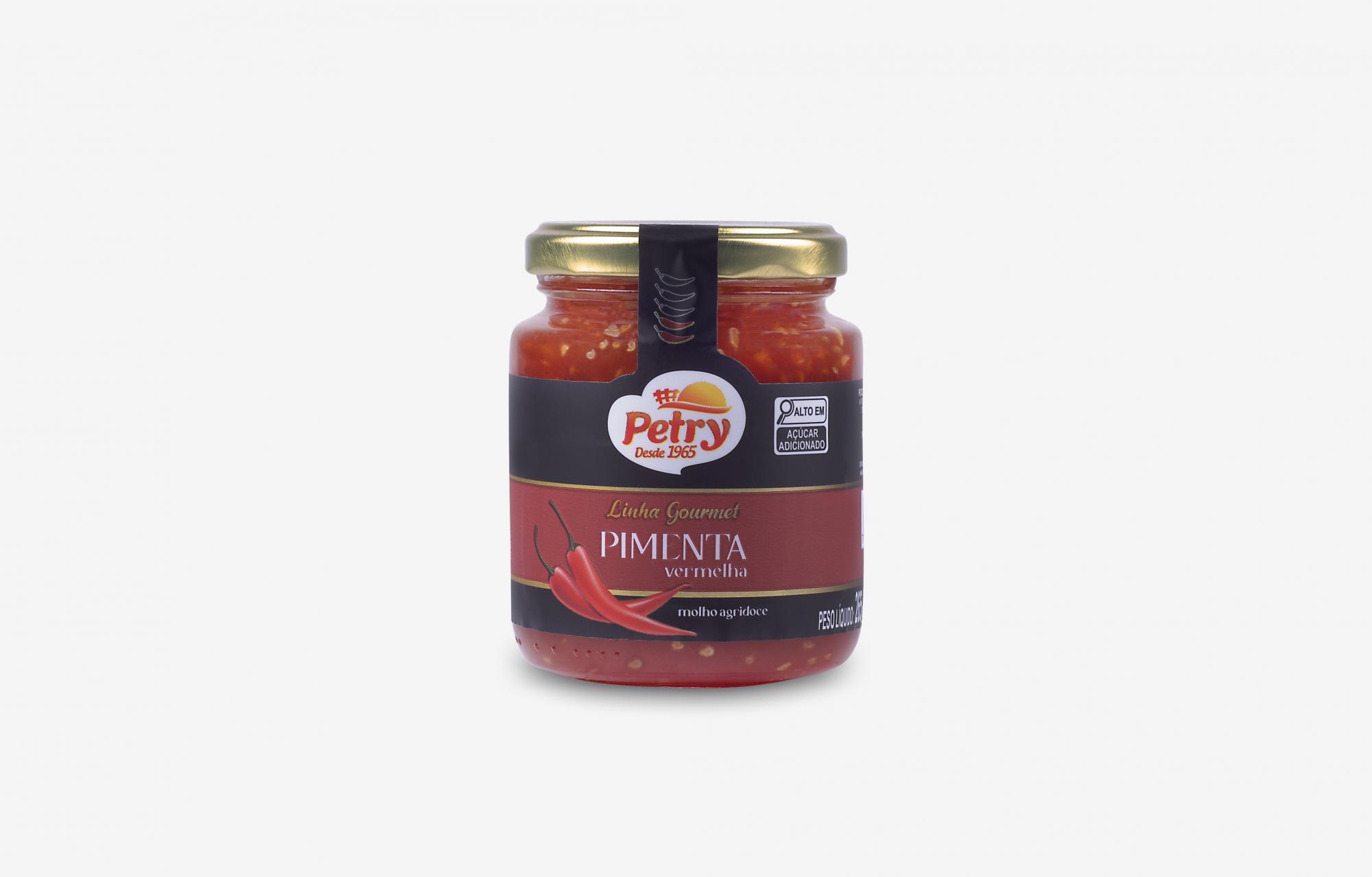 Molho Agridoce de Pimenta Vermelha Petry 265g