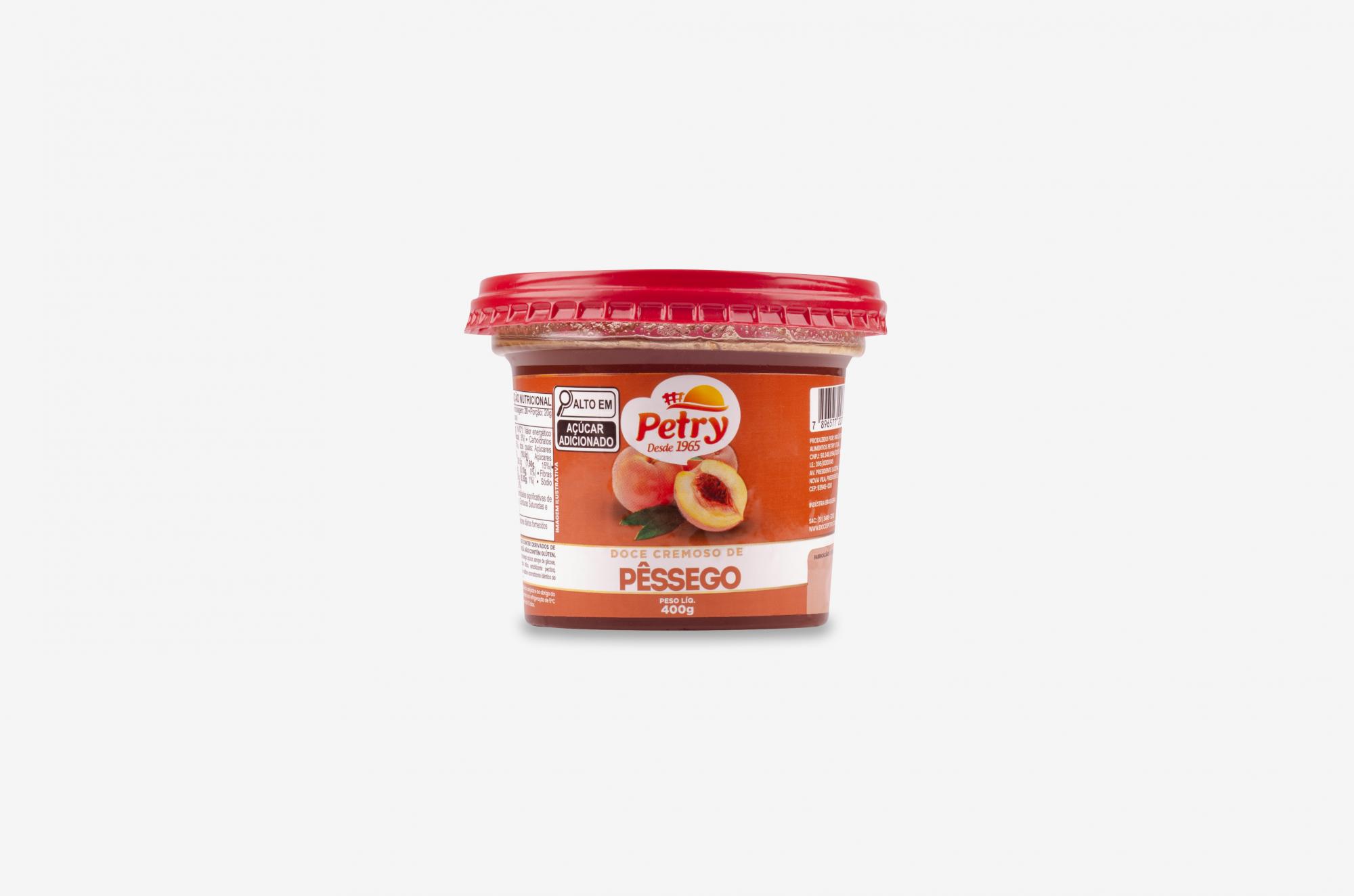 Doce de pêssego Petry 400g