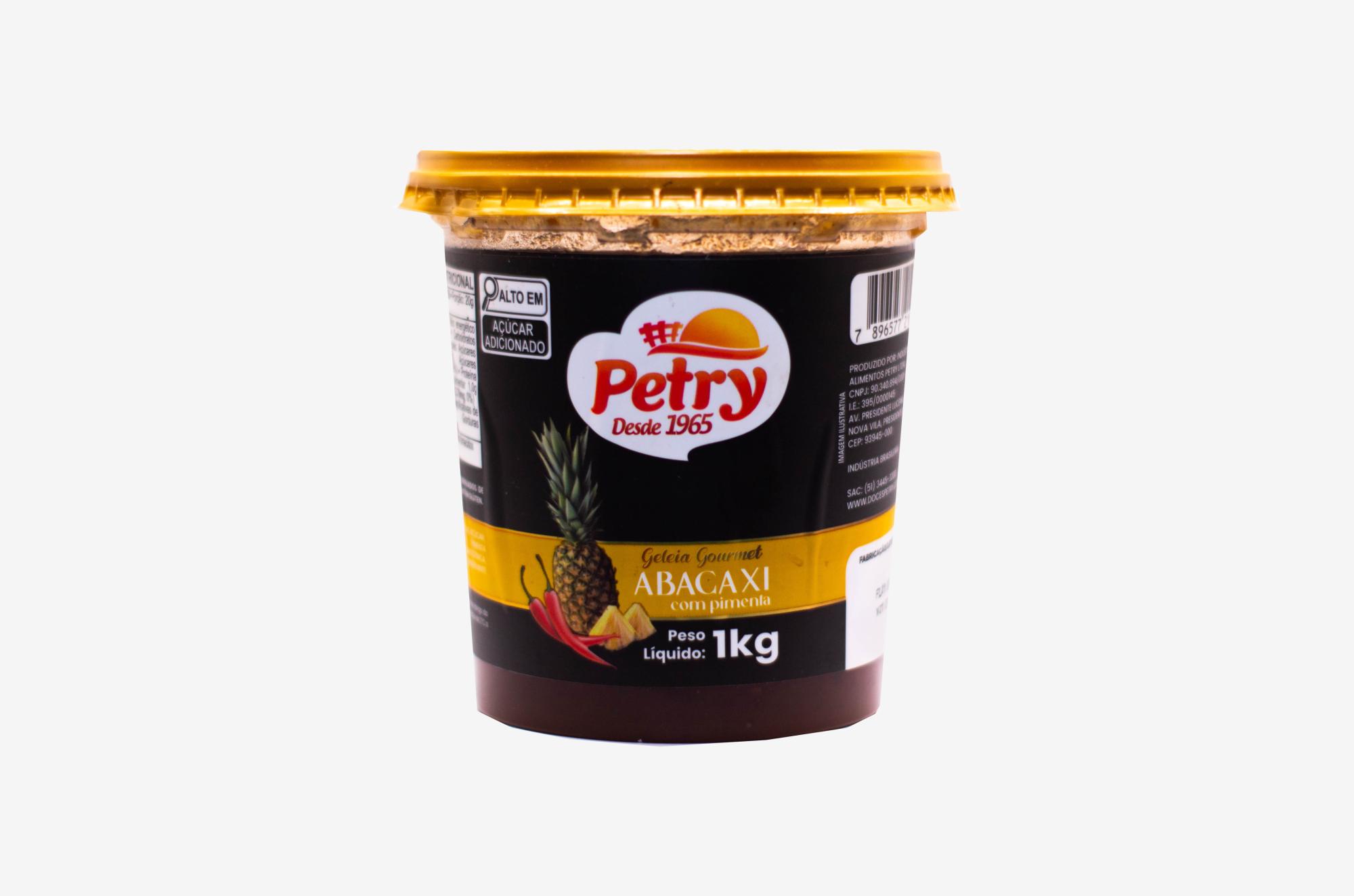 imagem de Geleia de Abacaxi com Pimenta Petry 1kg